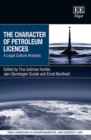 Character of Petroleum Licences : A Legal Culture Analysis - eBook
