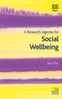 Research Agenda for Social Wellbeing - eBook