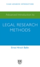 Advanced Introduction to Legal Research Methods - eBook