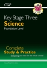 KS3 Science Complete Revision & Practice – Foundation (includes Online Edition, Videos & Quizzes) - Book