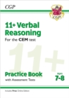 11+ CEM Verbal Reasoning Practice Book & Assessment Tests - Ages 7-8 (with Online Edition) - Book