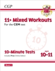 11+ CEM 10-Minute Tests: Mixed Workouts - Ages 10-11 Book 2 (with Online Edition) - Book