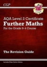 AQA Level 2 Certificate in Further Maths: Revision Guide (with Online Edition): for the 2024 and 2025 exams - Book