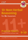 11+ GL Non-Verbal Reasoning Practice Papers - Ages 9-10 (with Parents' Guide & Online Edition) - Book