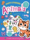 Puffy Sticker Animals - Book