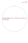 Lenin : A Study on the Unity of His Thought - eBook