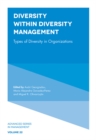 Diversity within Diversity Management : Types of Diversity in Organizations - eBook