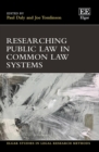 Researching Public Law in Common Law Systems - eBook