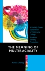 The Meaning of Multiraciality : A Racially Queer Exploration of Multiracial College Students' Identity Production - eBook