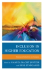 Inclusion in Higher Education : Research Initiatives on Campus - eBook