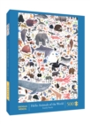 Hello Animals of the World 500-Piece Family Puzzle - Book