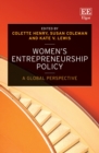 Women's Entrepreneurship Policy - eBook