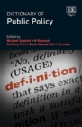 Dictionary of Public Policy - eBook