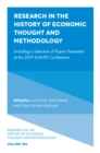 Research in the History of Economic Thought and Methodology : Including a Selection of Papers Presented at the 2019 ALAHPE Conference - eBook