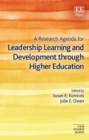 Research Agenda for Leadership Learning and Development through Higher Education - eBook