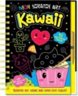 Neon Scratch Art Kawaii - Book
