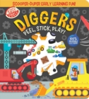 Easy Peely Diggers - Peel, Stick, Play! - Book