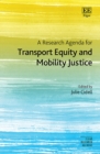 Research Agenda for Transport Equity and Mobility Justice - eBook