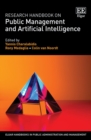 Research Handbook on Public Management and Artificial Intelligence - eBook
