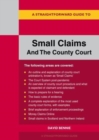 A Straightforward Guide To Small Claims And The County Court - Book
