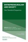 Entrepreneurialism and Society : New Theoretical Perspectives - eBook