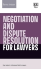 Negotiation and Dispute Resolution for Lawyers - eBook