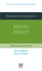 Advanced Introduction to Social Policy - eBook