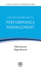 Concise Introduction to Performance Management - eBook
