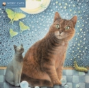 Ivory Cats by Lesley Anne Ivory Wall Calendar 2023 (Art Calendar) - Book