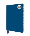 Mid Blue Blank Artisan Notebook (Flame Tree Journals) - Book