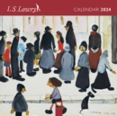 L.S. Lowry Mini Wall Calendar 2024 (Art Calendar) - Book