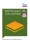 Written Skills for Lawyers 3e - Book