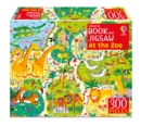 Usborne Book and Jigsaw At the Zoo - Book
