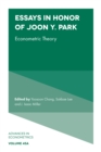 Essays in Honor of Joon Y. Park : Econometric Theory - eBook