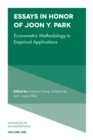 Essays in Honor of Joon Y. Park : Econometric Methodology in Empirical Applications - eBook