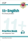 11+ English Practice Book & Assessment Tests - Ages 6-7 (for all test providers) - Book
