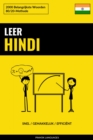 Leer Hindi - Snel / Gemakkelijk / Efficient : 2000 Belangrijkste Woorden - eBook