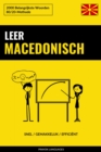 Leer Macedonisch - Snel / Gemakkelijk / Efficient : 2000 Belangrijkste Woorden - eBook