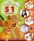 Disney The Lion King: 5 in 1 Colouring - Book