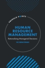 Human Resource Management : Rationalising Managerial Decisions - Book