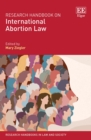 Research Handbook on International Abortion Law - eBook