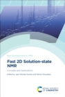 Fast 2D Solution-state NMR : Concepts and Applications - eBook
