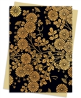 Uematsu Hobi: Box decorated with Chrysanthemums Greeting Card Pack : Pack of 6 - Book