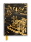 Chinese Lacquer Black & Gold Screen (Foiled Journal) - Book