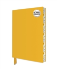 Sunny Yellow Blank Artisan Notebook (Flame Tree Journals) - Book