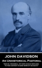 An Unhistorical Pastoral : 'And so, piecemeal, my hope is back repulsed  To find content in sure news of his death'' - eBook