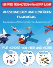 Kunsthandwerkliche Ideen fur das Klassenzimmer : Ausschneiden und Einfugen - Flugzeug - Book