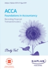 RECORDING FINANCIAL TRANSACTION - STUDY TEXT - Book