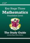 KS3 Maths Revision Guide – Foundation (includes Online Edition, Videos & Quizzes) - Book