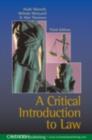 Critical Introduction to Law - eBook
